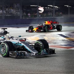 Resumen de la carrera del GP de Singapur: victoria de Hamilton