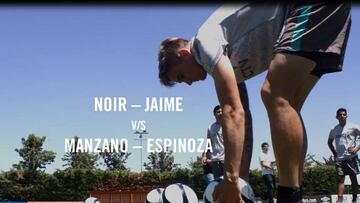 El divertido desafío con que jugadores de la UC se relajan