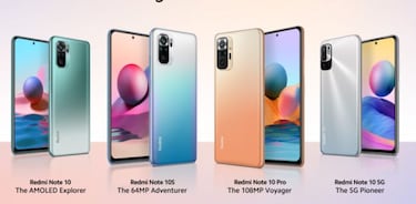 Xiaomi Redmi Note 10, 10s, 10 5G y Pro : precio, características y fecha de lanzamiento