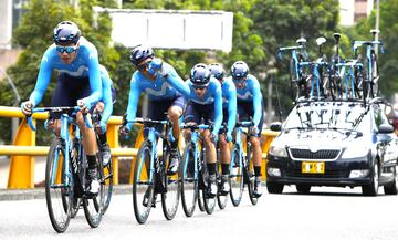 Movistar Team, con Nairo Quintana a la cabeza, terminó séptimo. 