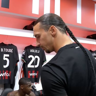 Ibrahimovic reaparece con un peinado a lo Ragnar Lothbrok, de Vikingos