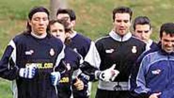 A FONDO. Tanto Morales como sus compañeros se entrenaron a tope.