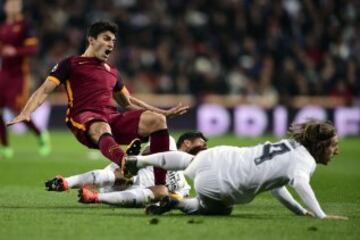 Perotti y Casemiro.