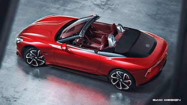 MG Cyberster: ¿Llega a México este auto convertible eléctrico?