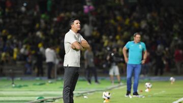 Mauricio Barbieri head coach of Juarez during the 4th round match between FC Juarez and America as part of the Liga BBVA MX, Torneo Apertura 2024 at Olimpico Benito Juarez Stadium on July 20, 2024 in Ciudad Juarez, Chihuahua, Mexico.