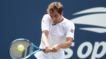 Albert Ramos, durante un partido del US Open.