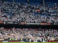 Una imagen del Eintracht de Frankfurt, en el Camp Nou, de archivo.