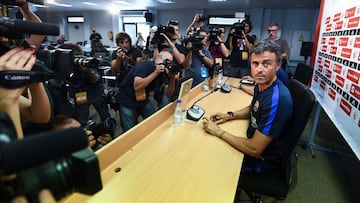 Luis Enrique: "¿Volver al Barça? Por qué no, lo tengo todo..."