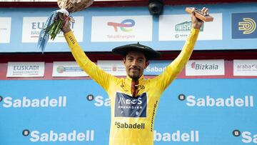 Daniel Felipe Martínez, ganador de la Itzulia.