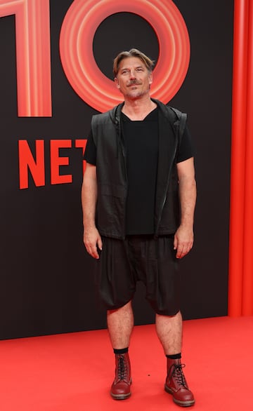 Luka Peroš durante la fiesta que organiza Netflix para celebrar el 10º aniversario de su llegada a España.