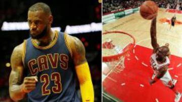 LeBron James (31-8-6) supera a Michael Jordan en los Playoffs