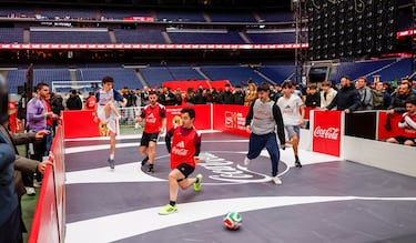 07/02/26 EVENTO FIFA WORLD CUP 26 TROPHY TOUR COCACOLA SANTIAGO BERNABEU