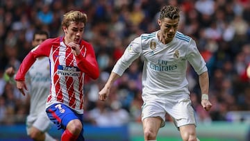 Real Madrid y Atlético de Madrid empataron 1-1 en el derbi de LaLiga