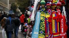 Todo est&aacute; preparado en las calles de Chile para el inicio de la Copa Am&eacute;rica 2015.