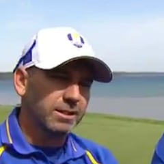 Sergio García: "Me he sentido genial con Rahm al lado"