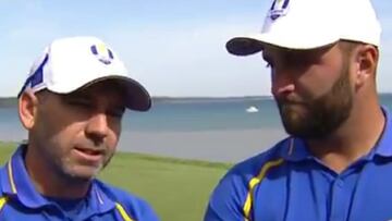Sergio Garc¨ªa: "Me he sentido genial con Rahm al lado"