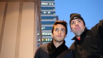 Jorquera, en el centro, ha vivido enormes dificultades en el Parma.