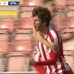 Descendiente de periodista y futuro del Atleti: el gol del hijo de Manolo Lama en la Youth
