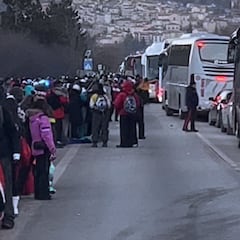 20.000 tiktokers colapsan una estación de esquí