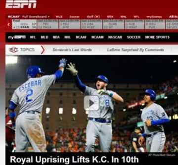 Portadas de la prensa extranjera