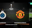 Resumen y goles del Brujas vs. Manchester United de Europa League