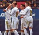 Real Madrid viene de atrás para golear 4-1 a Osasuna
