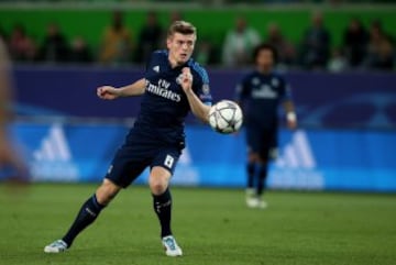 Real Madrid's German midfielder Toni Kroos