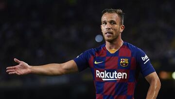 Arthur flattered by Inter link but targets long-term Barça stay
