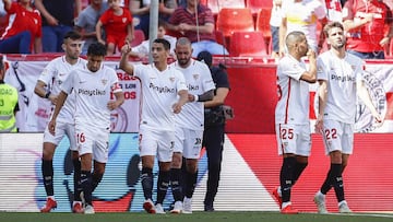 18/05/19 PARTIDO DE PRIMERA DIVISION SEVILLA - ATHLETIC DE BILBAO GOL 1-0 BEN YEDDER ALEGRIA