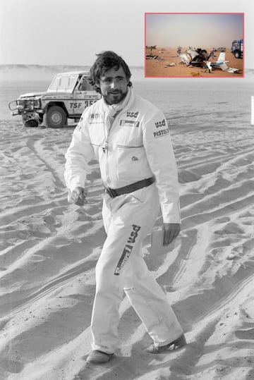 Fue el creador del Dakar. En 1978 se disputó el primer Rally con Sabine como máximo responsable organizativo. El 14 de enero de 1986, durante la decimocuarta etapa en Mali, el helicóptero en el que se desplazaba Sabine controlando el desarrollo de la prueba sufrió un accidente y falleció