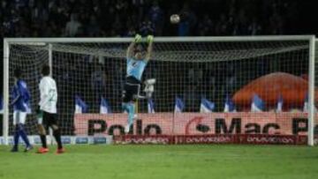 El portero uruguayo no ha recibido gol en lo corrido la Liga 2015-ll. 