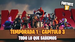 Fortnite Capítulo 3 - Temporada 1: cuándo empieza, nueva isla, nuevos skins, nuevas mecánicas y más