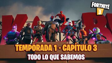 Fortnite Capítulo 3 - Temporada 1: nueva isla, nuevos skins, nuevas mecánicas y todo lo que sabemos
