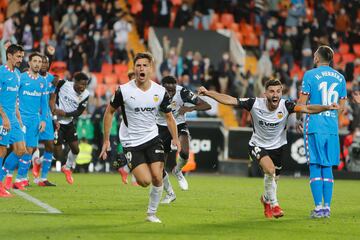 07/11/21 PARTIDO PRIMERA DIVISION
VALENCIA CF - ATLETICO DE MADRID 
GOL HUGO DURO 3-3 ALEGRIA