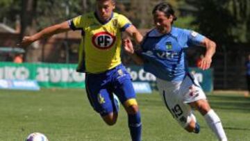 Hugo Droguett debutó ante Universidad de Concepción.