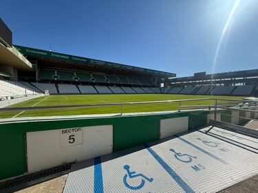 La accesibilidad en El Arcángel posiciona al Córdoba como candidato a los premios ESSMA