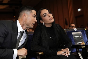 Cristiano Ronaldo y Georgina Rodríguez.