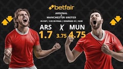 Arsenal FC vs. Manchester United FC: horario, dónde ver, pronósticos y cuadro