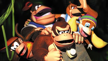 dk64 donkey kong 64 donde jugar a dk64 nintendo switch online rare replay mejores juegos de rare donkey kong 3d n64 retro donkey kong 64 expansion pak diddy kong lanky cranky tiny kong mejores juegos de donkey kong plataformas retro donkey kong 64 remake