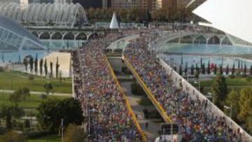La Maratón de Valencia, el año pasado.