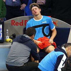 Davidovich dice adiós a las Next Gen y De Miñaur arrasa