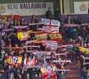 Éxodo de la afición rojiblanca a Valladolid