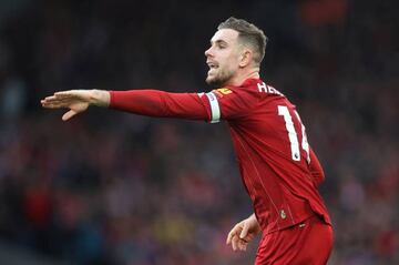 Liverpool's Jordan Henderson