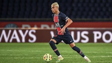 Kays Ruiz-Atil, en partido con el PSG.