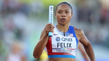 Allyson Felix.