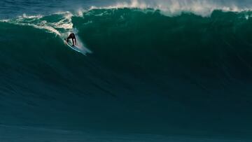 Grant "Twiggy" Baker en Nazaré