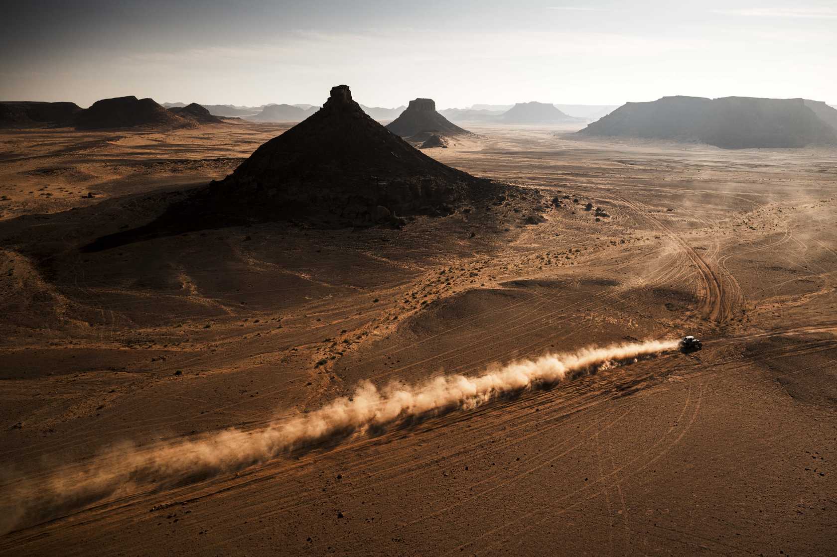 Presentación del recorrido del Dakar 2026 en Arabia Saudí.