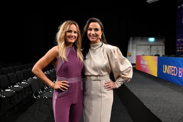 Malin Åkerman y Petra Mede.