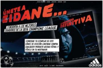 Zidane icono de la publicidad