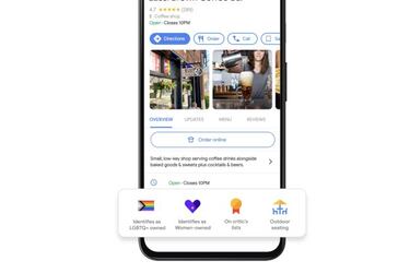 Google habilita una nueva etiqueta para identificar un local LGTBI +